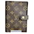 Louis Vuitton COUVERTURE AGENDA FONCTIONNEL PM Brown Cloth  ref.1195734