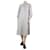 Autre Marque Robe chemise midi en flanelle grise  ref.1196012