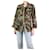 Saint Laurent Green camouflage jacket - size UK 6 Cotton  ref.1196015