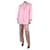 Autre Marque Pink oversized jacket - size M Viscose  ref.1196035