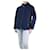 Hermès Blaue wasserdichte Regenjacke mit Kapuze – Größe XL Polyester  ref.1196040