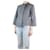Balenciaga Grey belted mackintosh - size UK 10 Cotton  ref.1196041