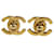 Timeless Chanel CC Dourado Banhado a ouro  ref.1196328