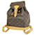 Louis Vuitton Montsouris MM Brown Gold-plated  ref.1196339