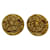 Timeless Chanel COCO Mark Dorado Chapado en oro  ref.1196376