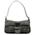 Fendi Graues Woll-Zucca-Baguette Wolle Tuch  ref.1196425