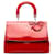 Be Dior Dior Vermelho Patente Seja Dior Couro Couro envernizado  ref.1196444