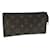 Louis Vuitton Pochette Accessoire Marrom Lona  ref.1196561