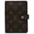 Louis Vuitton Couverture agenda de bureau Brown Cloth  ref.1196608