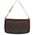 Louis Vuitton Pochette Accessoire Brown Cloth  ref.1196609