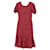 Paule Ka robe Dark red Wool  ref.1196634