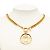Chanel 31 Collana con ciondolo medaglione Rue Cambon D'oro - vista 4