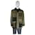 Zadig & Voltaire Vestes Blazers Coton Polyamide Multicolore Vert Kaki  ref.1196739