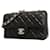 Timeless Chanel lined Flap Black Leather  ref.1197190