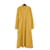 Fendi KARL LAGERFELD 2019 Saffron dress FR40 Yellow Cotton  ref.1197320