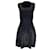 Autre Marque Alaia Black Sleeveless Scoop Neck Raffia Knit Dress Synthetic  ref.1197400