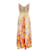 Autre Marque Camilla Sunlight Symphony Tie Front Maxi Dress Multiple colors Silk  ref.1197408