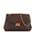Brown Louis Vuitton Damier Ebene Caissa Crossbody Bag Leather  ref.1197515