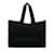 Cabas en nylon noir Burberry Logo Shopper Toile  ref.1197540