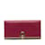 Salvatore Ferragamo Red Ferragamo Gancini Leather Long Wallet  ref.1197542