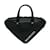 Black Balenciaga S Triangle Duffle Bag Leather  ref.1197553