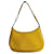 Bolsa de ombro vintage Cleo Prada em couro amarelo  ref.1197755