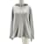 Autre Marque PAPER MOON  Knitwear T.International S Cotton Grey  ref.1197891