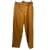 Forte Forte FORTE_FORTE  Trousers T.fr 34 cotton Camel  ref.1197952