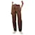Autre Marque Brown wide-leg jeans - size UK 6 Cotton  ref.1198028