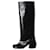 Dries Van Noten Black knee high leather boots - size EU 39  ref.1198073