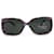 Tiffany & Co Tiffany Black Round Tinted Sunglasses Plastic Resin  ref.1198097