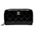 Portafoglio lungo con cerniera trapuntata in vernice nera CC Chanel Nero Pelle Pelle verniciata  ref.1198135