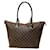 Louis Vuitton Damier Ebene Saleya MM N51182 Brown Cloth  ref.1198210