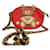 Ours en peluche Moschino Cuir Rouge  ref.1198242