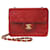 Timeless Chanel Mini matelassé Red Leather  ref.1198358