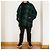Sobrecamisa Balenciaga Acolchoada Xadrez Verde de Lã - vista 4