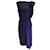 Autre Marque Dries Van Noten Vestido de seda a cuadros con efecto degradado morado Púrpura  ref.1199127