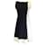 Autre Marque Chiara Boni La Petite Robe Black / Ivory Sleeveless Bateau Neck Nylon Dress Synthetic  ref.1199134