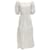 Autre Marque Weißes Cali-Kleid mit Ösen von Veronica Beard Baumwolle  ref.1199140