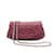 Red Chanel Half Moon Caviar Leather Wallet on Chain Crossbody Bag  ref.1199167