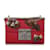 Petit sac à bandoulière à cadenas brodé rouge Gucci Cuir  ref.1199188
