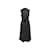 Bow Black & White Prada Sleeveless Polka Dot Size IT 46 Synthetic  ref.1199220