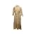 Prada-Kleid mit abstraktem Print in Gelb und Marine, Größe IT 46 Synthetisch  ref.1199229