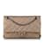 Taupe Chanel Reissue 228 Lambskin Double Flap Bag Leather  ref.1199332