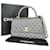 Chanel Coco Handle Silvery Leather  ref.1199353