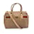 Gucci Vintage Beige Web-Satchel-Handtasche aus Leder mit Riemen  ref.1199474