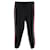 Calça Gucci Web Stripes com cordão na cintura em algodão preto  ref.1199489