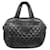 Bolso bowling Chanel Vintage Cocoon de nailon negro Nylon  ref.1199498