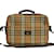 Burberry Haymarket Check Messenger Bag Brown Cloth  ref.1199504