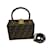 Fendi Zucca Convertible Push Lock Box Bag Brown Cloth  ref.1199509